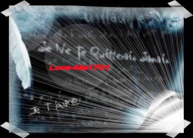 je ne te quitterais jamais ,laisse moi toi !!je t'aime